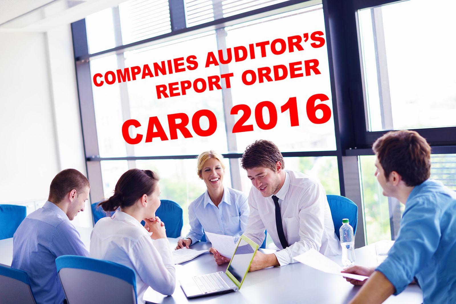 THE COMPANIES AUDITORâ€™S REPORT ORDER-CARO 2016